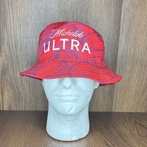 Michelob Ultra Red Reversible Bucket Hat